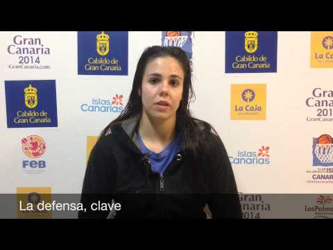 J20: Yurena Díaz valora el GC2014 89-61 CADI ICG Software