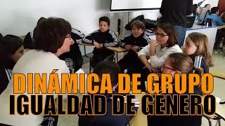 ✳️ DINÁMICA de GRUPO para trabajar la IGUALDAD de GÉNERO 💜