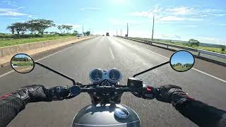 DEPOIS DE UM TEMPO LONGE, HOJE FOI DIA DE VOLTAR PRA MOTO DO CORACAO | T120