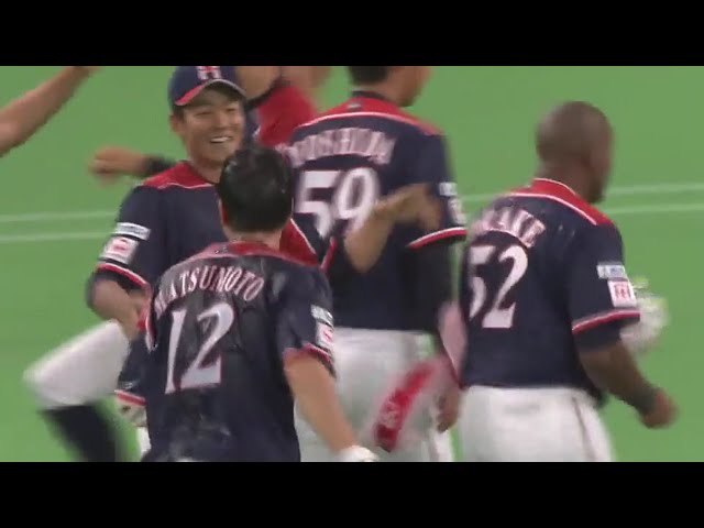 【11回裏】熱戦に終止符を打ったのはファイターズ・松本のバット!! 2017/7/20 F-E