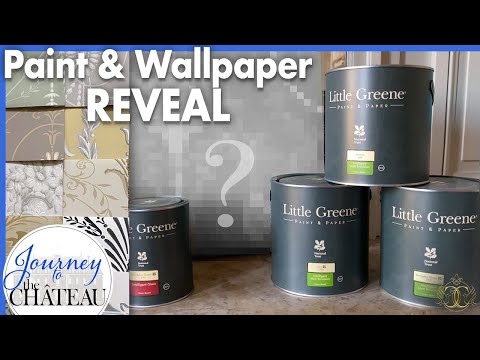 BEAUTIFUL CHATEAU Paint & Wallpaper REVEAL, Little Greene Company - Journey to the Château, Ep. 129