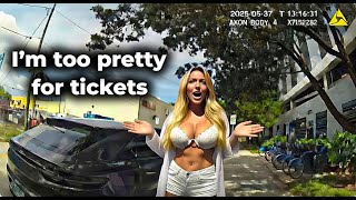 Pretty Woman Refuses To Pay Parking Ticket