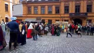 preview picture of video 'Turun keskiaikamarkkinat Näytelmä 29 6 2014 Sunnuntai   Turku Medieval Market The play Sunday'