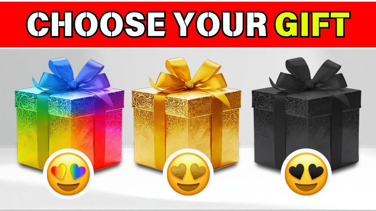 Unboxing Destiny: Choose Your Gift - Black, Rainbow, or Gold 🎁 How Lucky Are You?