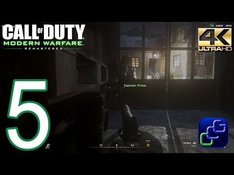 CALL OF DUTY 4 Modern Warfare Remastered PC 4K Walkthrough - Part 5 - Act 1: Hunted