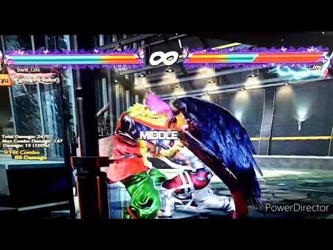 TEKKEN 7 DEVIL JIN 147 DAMAGE 13 WALL HIT COMBO