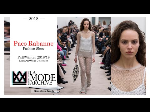 Paco Rabanne Fashion Show - Fall/Winter 2018/19 Ready-to-Wear Collection