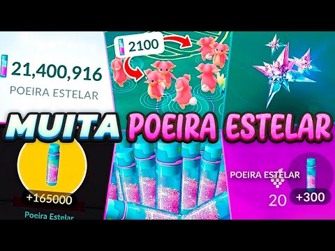 Como Ganhar Poeira Estelar RÁPIDO no Pokémon GO (Guia Completo)