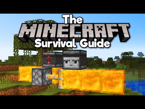 Pixlriffs - What Can Honey Blocks Do? ▫ The Minecraft Survival Guide (Tutorial Let's Play) [Part 275]