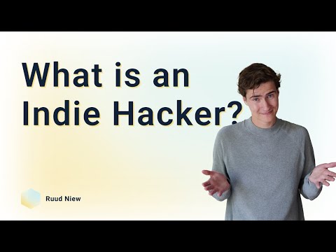 What is an indie hacker?