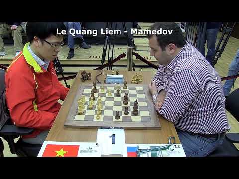 GM Le Quang Liem (Vietnam) - GM Mamedyarov (Azerbaijan)