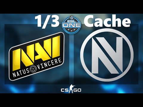 NaVi vs EnVyUs - 1/3 Cache. Мажор ESL One 2015 Katowice. Playoff 1/4 Стадия. CS:GO