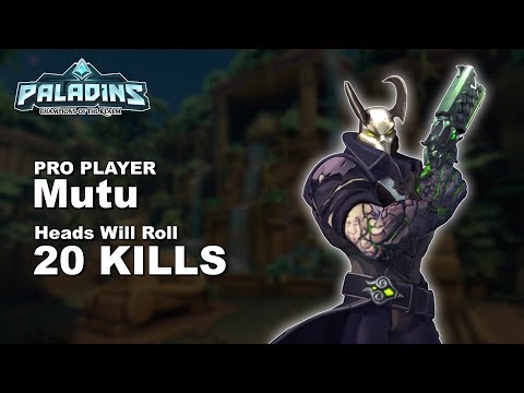 Mutu Androxus 20 KILLS!! Paladins Pro (NAVI) Ranked Gameplay 1440p High Quality Video