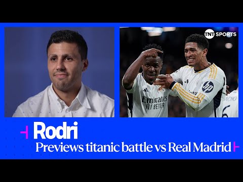 EXCLUSIVE: Rodri hopes Man City show 'personality' at the Bernabéu against well rested Real Madrid
