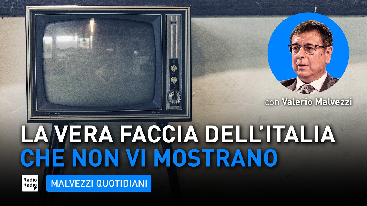 LA VERA FACCIA DELL'ITALIA CHE I GIORNALI NON VI MOSTRANO | Valerio Malvezzi