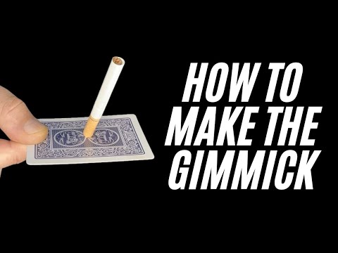 CARD AND CIGARETTE MAGIC TRICK 🪄 Gimmick Step by Step #tricks #magic #foryou