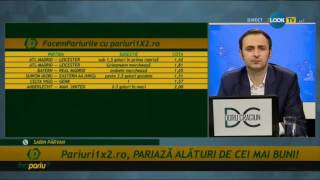 Bilant www.pariuri1x2.ro: 100% PONTURI CORECTE si un BILET CASTIGATOR in emisiunea „FACI PARIU”!