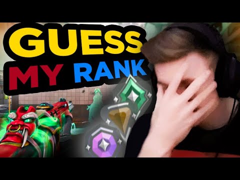 CE GUESS MY RANK M’A PERTURBÉ