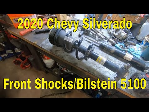 2020 Chevy Silverado Front Shocks Bilstein 5100