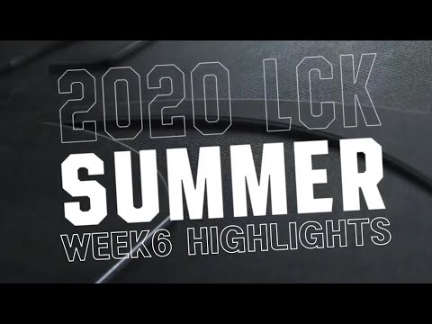 FASTEST GAME IN LCK! - LCK Summer 2020 Week 6 Highlights