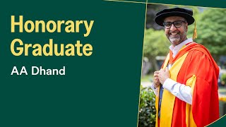 AA Dhand | Doctor of Letters - Honorary Graduate