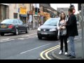 Burnley UK street interview attacked by sharia ...