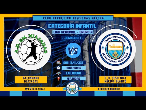 J1 Miajadas -Vs- CD Josefinas Blanco - Jornada 1 Grupo A - Infantil Blanco (13-11-2021)