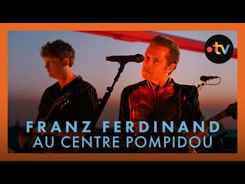 Franz Ferdinand : concert privé au Centre Pompidou