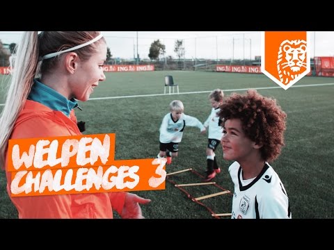 WELPENVOETBAL CHALLENGES ft ANOUK HOOGENDIJK – MEERBURG ZOETERWOUDE