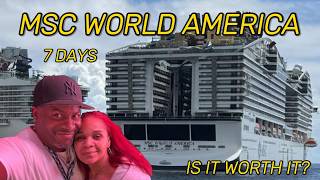 7 Days on MSC World America 🚢 | Full Cruise Vlog