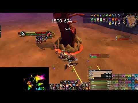 #1 DPS Rogue - Battleguard Sartura (1,674.5) / Ouro (1,434.3)