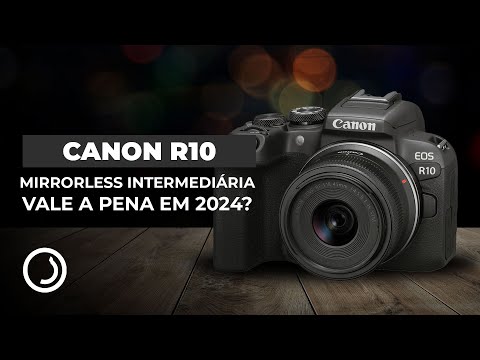 Câmera Canon EOS R10 Mirrorless com Lente RF-S 18-150mm f/3.5-6.3