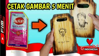 Download lagu CARA MUDAH TRANSFER GAMBAR DARI KERTAS HVS FOTO COPY KE MEDIA KAYU UNTUK PAJANGAN mp3