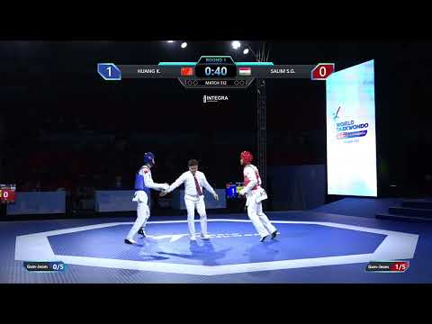 312 QF Men  58kg CHN HUANG K  HUN SALIM S G  PGM