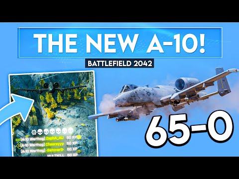 A-10 Close Air Support is INSANE in Battlefield 2042...
