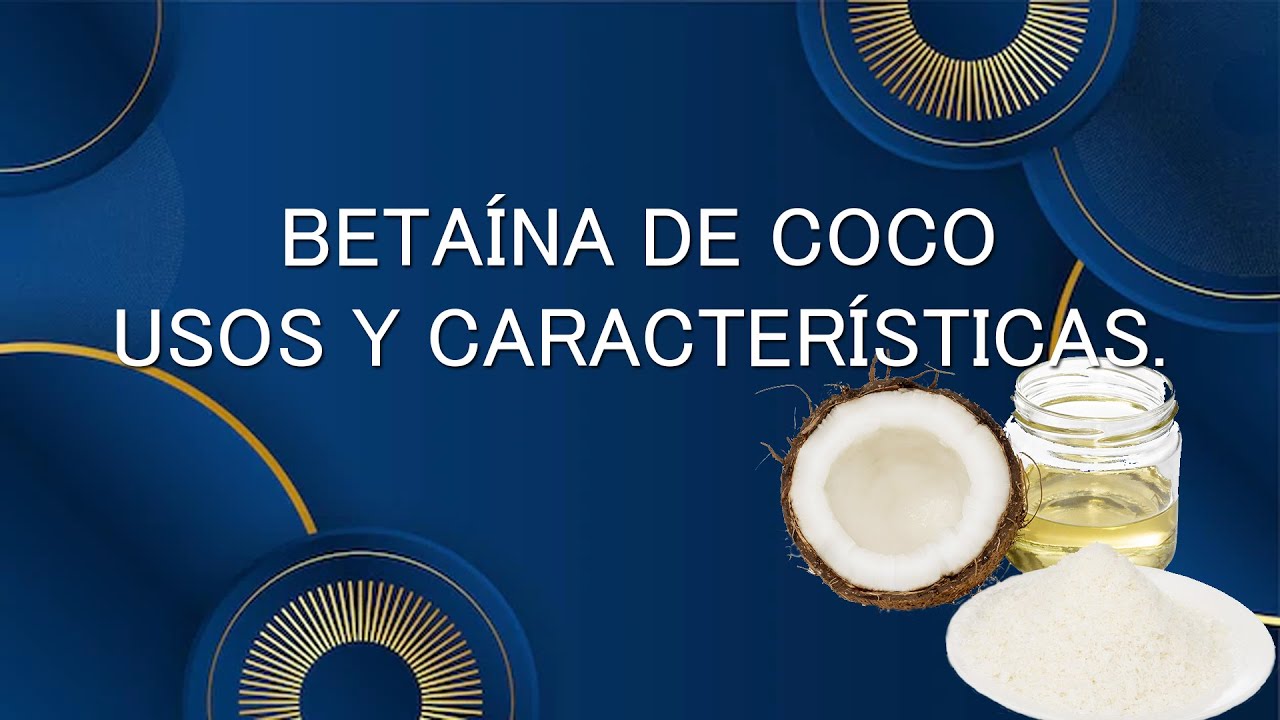 BETAÍNA DE COCO ¿QUÉ ES Y PARA QUÉ SIRVE