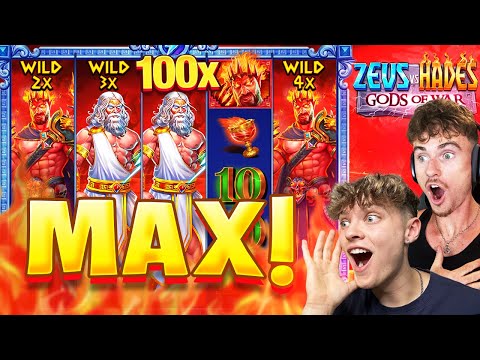VERY NEAR MAX WIN ON ZEUS VS HADES! (CRAZY)