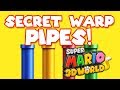 Super Mario 3D World Secret Warp Pipes