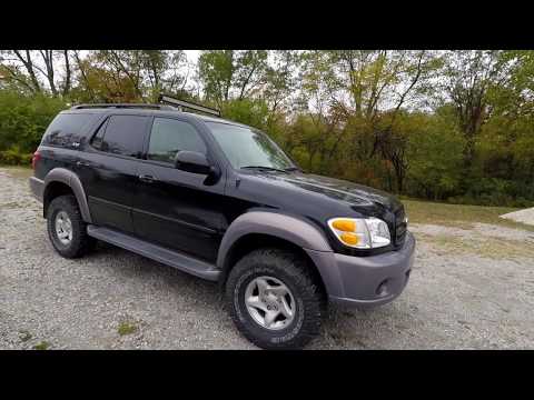 2001-2007 1st Gen Toyota Sequoia Heavy Towing Setup With Firestone Airbags  !!!
