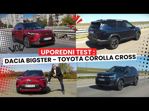 Uporedni TEST: Dacia Bigster Vs Toyota Corolla Cross