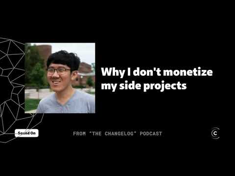 Linus Lee does NOT monetize his side projects. WHY?