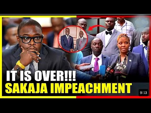 IT IS OVER !!!!!!SAKAJA IMPEACHMENT. 