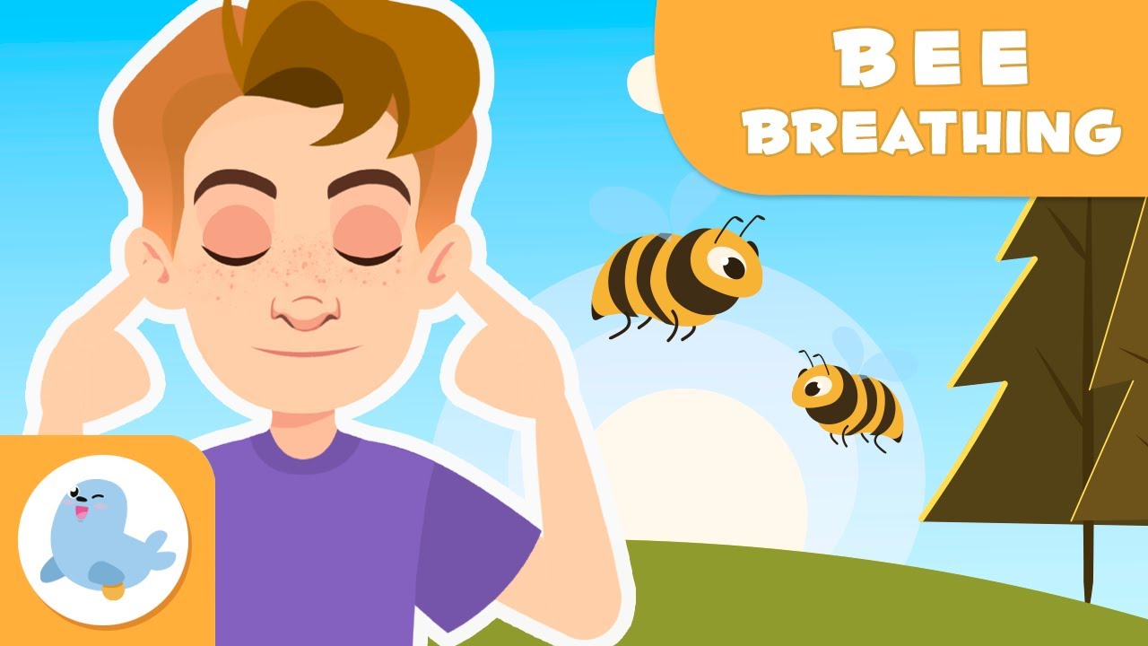 MINDFULNESS FOR KIDS 🧘‍♀️​ Bee Breathing 🐝​​ Mindfulness Techniques