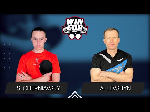 16:00 Serhii Cherniavskyi - Anatolii Levshyn West 3 WIN CUP 06.05.2024 | TABLE TENNIS WINCUP