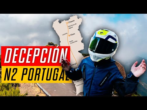 ¡NO ES lo que ESPERABA! Cruzo la N2 PORTUGAL sin PARAR en una HONDA AFRICA TWIN 1100 adventure sport