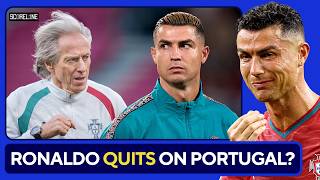 Ronaldo STEPS AWAY from National Team | Why Did He Leave?