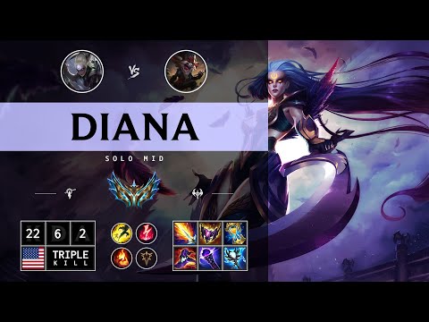 Diana Mid vs Kled - NA Challenger Patch 14.13