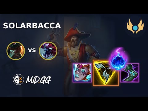 MID.GG: [ solarbacca ] Gangplank TOP vs Cho'Gath | NA CHALLENGER | LOL Season 2025