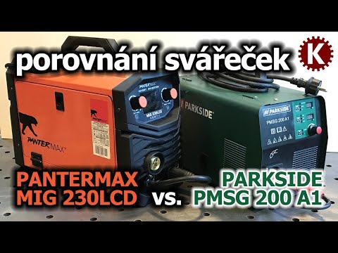 Pantermax MIG 230LCD vs. Parkside PMSG 200 A1