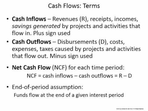 CVE 267 - Class 4 (Cash Flows & Diagrams) 7 Feb 2016